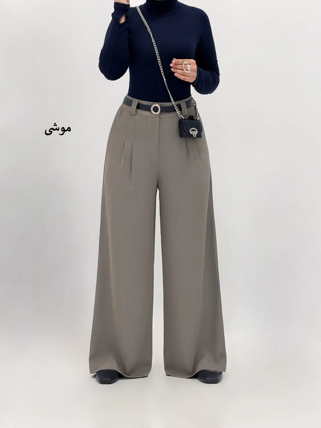 6842-شلوار فول بگ کرپ کاترین